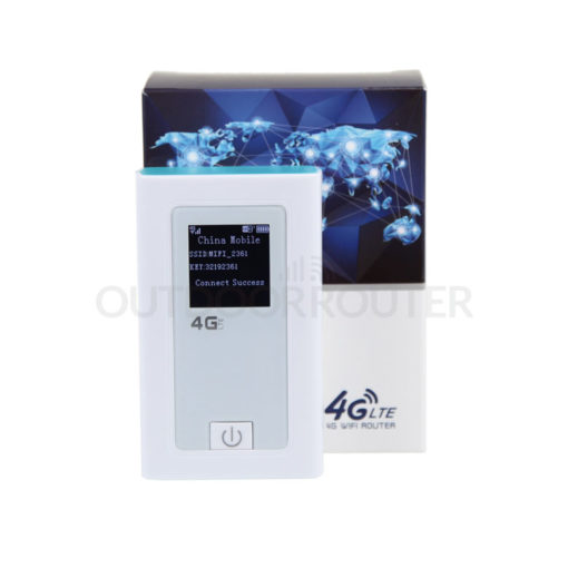 4G MiFi Travel Router Color Box Packing