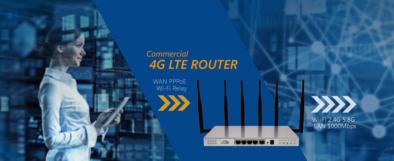 Commercial LTE 4G LTE Router for Your Business