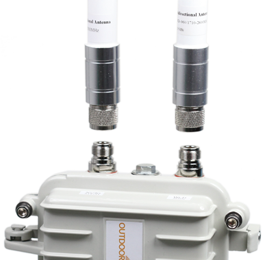 External Omni Antenna on Outdoor 4G Modem N-Male